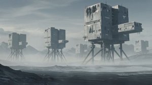 VANISHED NETWORK Dark Dystopian Ambient Alien World Soundscape Dystopian Ambience