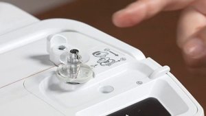 NECCHI 700 | Заправка и установка шпульки