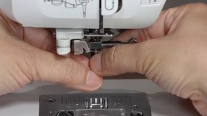 NECCHI 9999 | Замена иглы. Установка двойной иглы