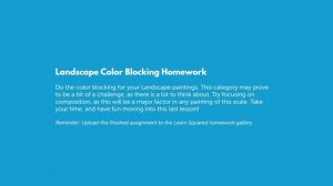 5. Landscape Color Blocking Homework
