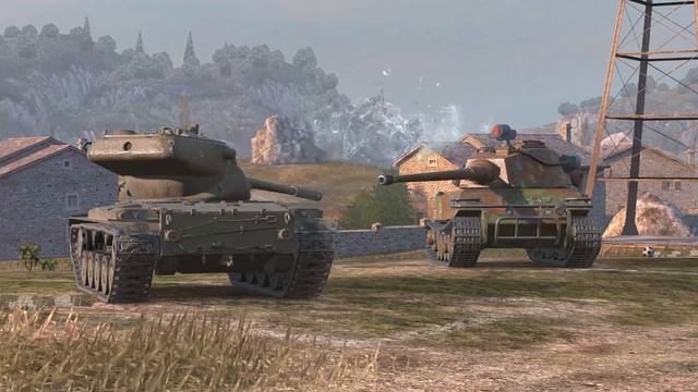 Разработчики Tanks Blitz показали камуфляж «Безмятежный» из августовского боевого пропуска.