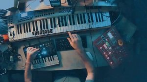 Melodic Techno  мпровизация на Arturia Mikrofreak и Korg Electribe Esx 1 | Heyspace