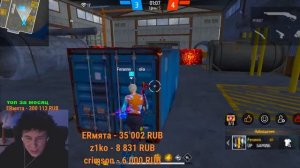 КОМУ АККАУНТ С 1 ПРОПУСКОМ ВО ФРИ ФАЕРЖАРКИЙ  СТРИМ FREE FIRE