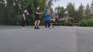Тренировка на координационной лестнице 17.07.2025