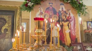 Божественная литургия в храме во имя страстотерпца Царя Николая