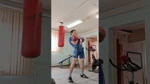 Толчок 32+32 кг, 8 мин 62 раза