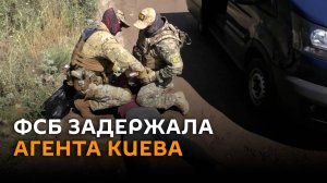 ФСБ показала кадры задержания диверсанта в Воронежской области