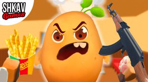 Я СДЕЛАЛ КАРТОШКУ ФРИ ИЗ ЕГО ДРУГА! Cooking Clash VR.