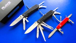 Лучше чем швейцарский нож! Многофункциональный нож Ruike LD51-B #survival #fishing #hunting #edc