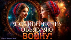 Я одиночеству объявляю войну