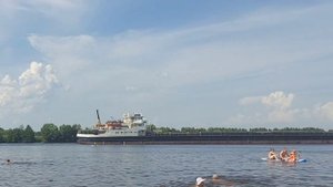 Дубна. Пляж Волги. Влог