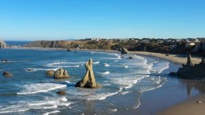 Побережье Орегона - Живописный фильм-релаксация с успокаивающей музыкой