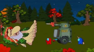 Амогус против ПРОТИВ БРРРР ПАТАПИМ  СМЕШНАЯ АНИМАЦИЯ