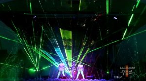 Лазерное шоу на День города Королёв