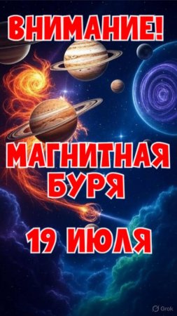 ⚠️ МОЩНАЯ БУРЯ 19 ИЮЛЯ! МЕТЕОУДАР ПО ВСЕМ! Что делать метеозависимым прямо сейчас?