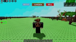 играю в Grow A Garden(построил дом)