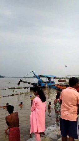 Ganga Snan on Ekadashi #mayapur #harekrishna #ganga #viral #shorts