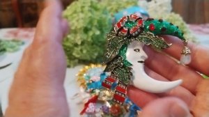 3. Современные броши. Небольшая коллекция реплика брошек  Киркс Фолли.