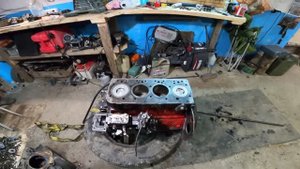 Сборка двигателя Д-245 Турбо для ЗИЛ-130 Самосвал Колхозник! После капитального ремонта!