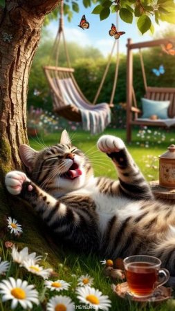 Веселые котики №439