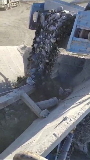 Вот так он и получается - щебень