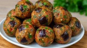 Фрикадельки из баклажанов. Баклажаны, которые не только полезные но и очень  вкусные!