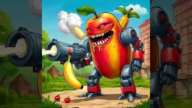 ИИ гигантские робо-монстры.