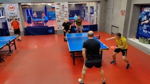 Звергздин/Гуреев (1173) - Шеловской/Анпилогов (1027) Парный турнир по настольному теннису 17.07