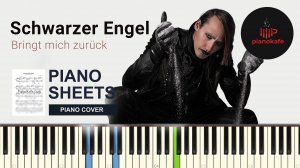 Schwarzer Engel - Bringt Mich Zurück НОТЫ & MIDI | PIANO COVER | PIANOKAFE