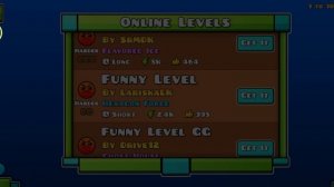 Funny level (багов надо было исправлять много)