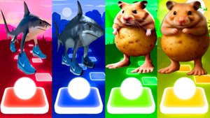 КОМАНДА ТРАЛАЛЕРО ТРАЛАЛА 🆚 КОМАНДЫ ПИПИ ПОТАТО в Брейнрот мемах | Tiles Hop №84