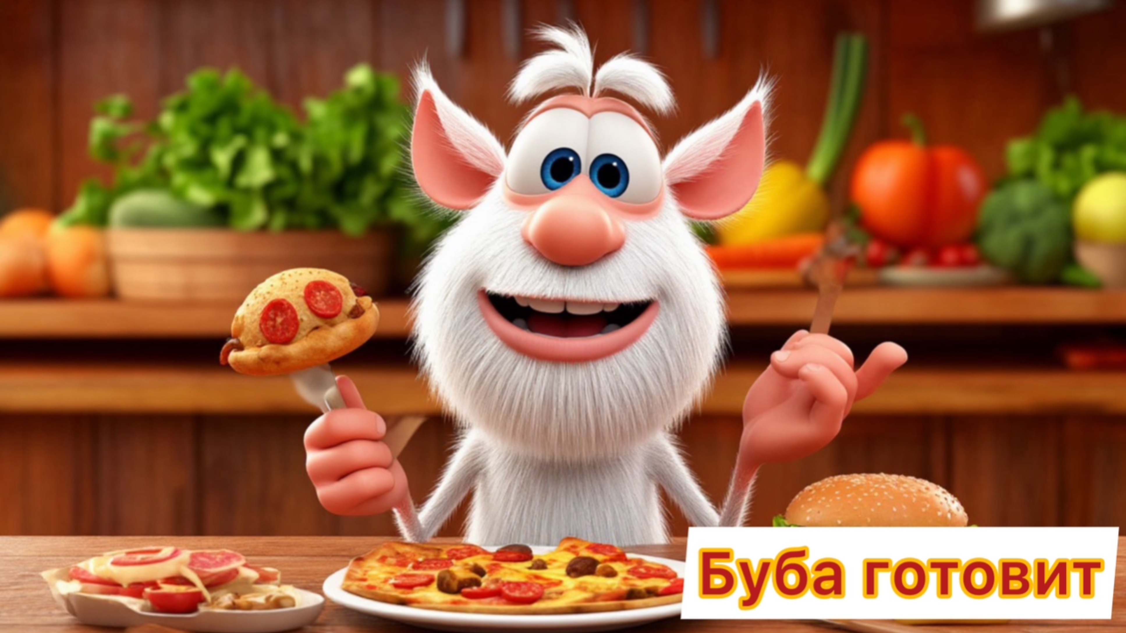 Мультик Буба игра