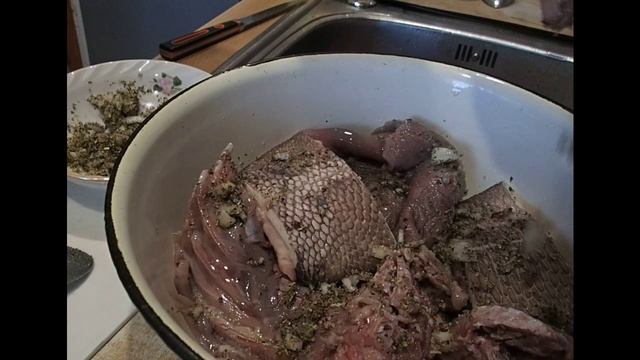 копчение хвоста и мяса бобра