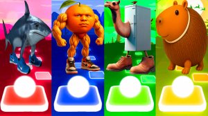 ТРАЛАЛЕРО ТРАЛАЛА 🆚 У ДИН ДУН МА ДИН 🆚 ФРИГО КАМЕЛО 🆚 БУРБАЛОНИ ЛУЛИЛОЛИ | Tiles Hop №82