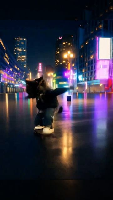 Кот Скейтер  Ролики и видео для детей и взрослых  Создано с помощью редактора ИИ  Подпишись