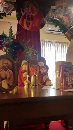 Niranjana Swami Vyasa Puja #mayapur #kirtan #puja #shorts
