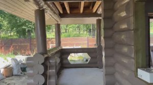 Отделка сруба бани в Тольятти