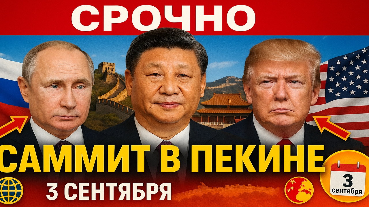 Срочно: Си Цзиньпин собирает Путина и Трампа на саммит в Пекине