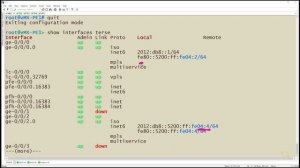 05. Configuring IPv6 Addresses on Junos Interfaces