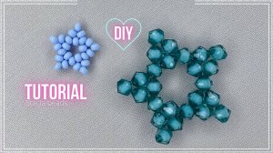 Декоративная Звезда из бисера  своими руками / Идеи декоративных украшений для дома