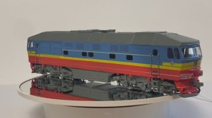 Модель тепловоза ТЭП70-0560 из серии «Наши поезда» (перевыпуск)