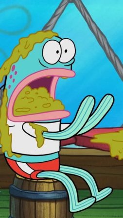 Самые мерзкие моменты SpongeBoba  | #shorts