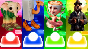 ЛИРИЛИ ЛАРИЛА 🆚 ФРИГО КАМЕЛО 🆚 БАЛЕРИНА КАПУЧИНО 🆚 БОБРИТО БАНДИТО | Tiles Hop №83