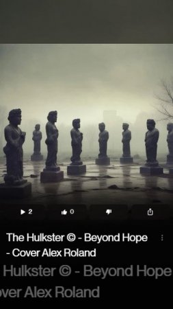 The Hulkster © - Beyond Hope - Cover Alex Roland