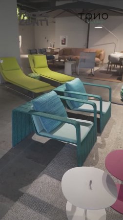 Уличное кресло Frame от Paola Lenti