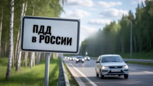 Правила дорожного движения в России