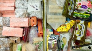 распаковка посылки от Евгеши.