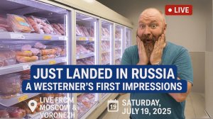 Just Landed in Russia 🇷🇺 | A Westerner’s First Impressions (Live from Moscow & Voronezh)