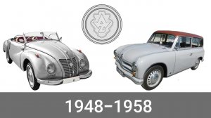 Эволюция AWZ | Automobilwerk Zwickau | с 1948 года по 1958 год