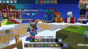 путь Bed wars (blockman go) #2: дружеская игра с MUCTEP_BEAST + бонусная концовка с обзором аккаунта